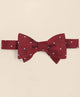 Burgundy-Light Blue